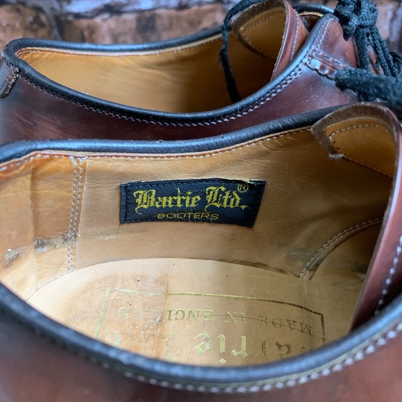 Vintage Barrie Limited Booters Oxblood - Picture 5 of 8